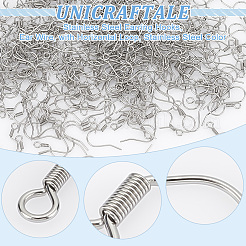 300 шт. крючки для сережек из нержавеющей стали 304&nbsp;STAS-UN0058-77