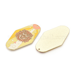 Подвески из сплава с покрытием стойки и эмали&nbsp;ENAM-T021-29F