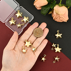 12шт 2 стиля латунные подвески&nbsp;KK-BBC0022-55