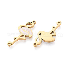 Подвески из нержавеющей стали 304 с эмалью&nbsp;STAS-T074-04G