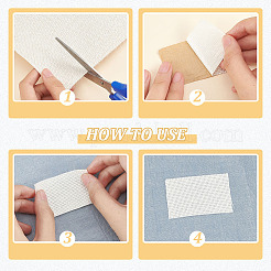 Самоклеящаяся льняная наклейка на стену&nbsp;DIY-WH0491-17A