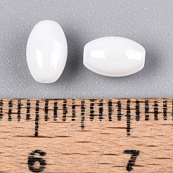 Непрозрачные цвета блестящие стеклянные бусины&nbsp;X-SEED-N008-02A-01