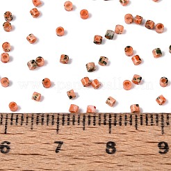 Цилиндрические стеклянные бусины Пикассо&nbsp;GLAA-T028-12A-03