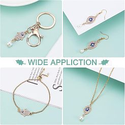 60 шт. 2-х стильные соединительные элементы из сплава с легким золотым покрытием&nbsp;ENAM-NB0001-51