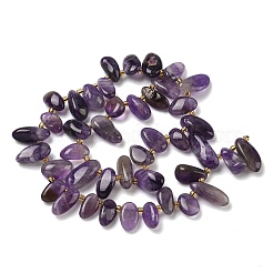 Природный аметист нитей бисера&nbsp;G-P604-A16-01