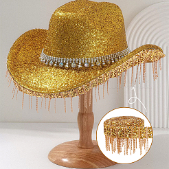 Лента из сплава и смолы с кисточками OCOR-WH0105-004G