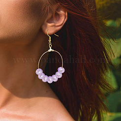 700шт 4 стиля прозрачные стеклянные бусины&nbsp;GLAA-AN0001-01