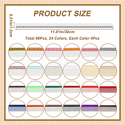 Повязки на голову из полиэстера в книжном переплете&nbsp;DIY-CP0010-87B