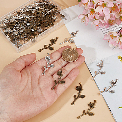 32 шт. 2 цвета подвески из сплава в тибетском стиле&nbsp;FIND-CA0010-80