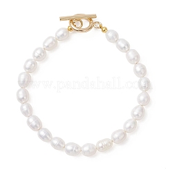 Женские браслеты из бисера из натурального культивированного пресноводного жемчуга&nbsp;BJEW-JB13319-02