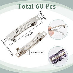 Фурнитура утюг волос заколка IFIN-SC0001-63C