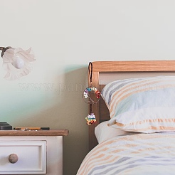 Обернутые проволокой фишки из натуральных драгоценных камней&nbsp;HJEW-SZ0001-26D