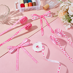 5 рулон 5 стилей полиэстеровая информационная лента с принтом в виде репсовой ленты&nbsp;OCOR-PH0005-33