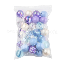 40шт 8 стиля акриловые бусины&nbsp;OACR-FS0004-11