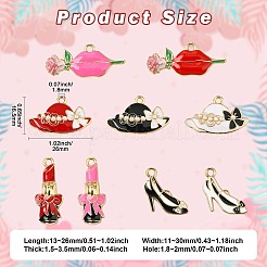 45шт 9 стиля подвески из сплава с эмалью&nbsp;ENAM-CJ0006-90