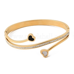 Шарнирные браслеты из нержавеющей стали 304 для женщин&nbsp;BJEW-D408-17G