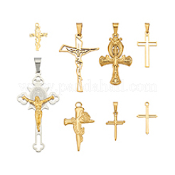 8 шт. 8 стиля подвески из нержавеющей стали 304&nbsp;STAS-PH0006-06