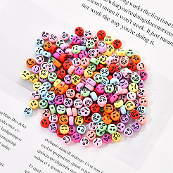 Непрозрачные акриловые бусины&nbsp;MACR-YW0001-22A