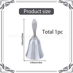 Сплав ручной звонок колокольчик дисплей украшения&nbsp;AJEW-WH20006-346A