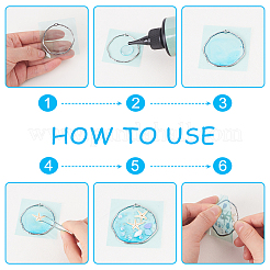 Бесшовная бумажная лента для домашних животных&nbsp;FIND-WH0160-26