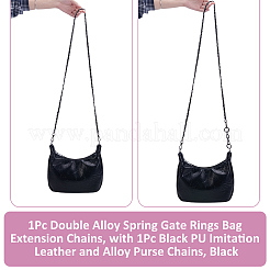 1 шт. двойные литые пружинные затворные кольца для удлинительных цепей&nbsp;FIND-UN0007-48