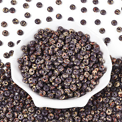 Пикассо стеклянные бусины&nbsp;SEED-N010-01G