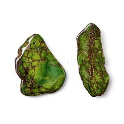 Натуральный регалит / имперская яшма / морские отложения яшмовые подвески&nbsp;G-F590-08D