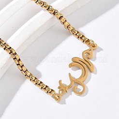 Браслеты из нержавеющей стали 304&nbsp;BJEW-Z107-01G