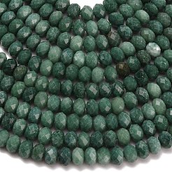 Естественный зеленый авантюрин бисер нитей&nbsp;G-Z111-A04-02