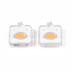 Прозрачные акриловые бусины&nbsp;ACRC-S039-09G