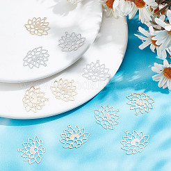 60 шт. 2 стиля долговечных латунных подвесок с покрытием&nbsp;KK-HY0003-73