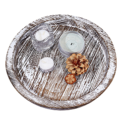 Деревянная ювелирная тарелка&nbsp;DIY-WH20013-73B