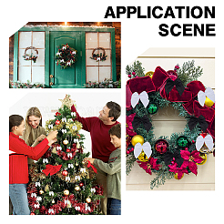 200 шт. 2-х цветные плетеные аксессуары ручной работы&nbsp;AJEW-AR0002-72