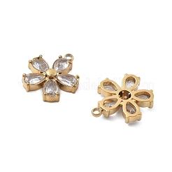 Подвески из нержавеющей стали 304 с микропаве из кубического циркония&nbsp;STAS-Z121-43A-G01