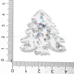 Подвески из непрозрачного акрила с рождественской тематикой&nbsp;SACR-Z005-02E