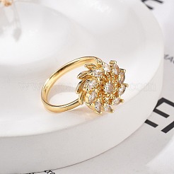 Вращающиеся кольца для женщин&nbsp;RJEW-B115-01G-03