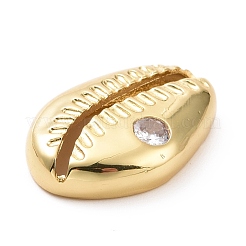 Кулоны из экологически чистой латуни с прозрачным кубическим цирконием&nbsp;KK-D079-18G