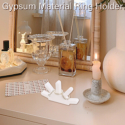1 шт. подставки для колец из гипса&nbsp;RDIS-CA0001-01