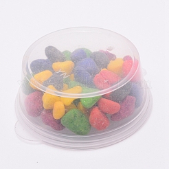 Крашеные бусины из драгоценных камней&nbsp;G-WH0007-02