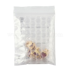 4 шт. 4 подвески из латуни и стекла&nbsp;KK-FS0001-83