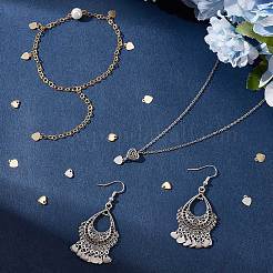 80 шт. 4 стиля подвесок из нержавеющей стали 201 и 304&nbsp;STAS-BBC0001-94