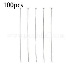 100 шт. Латунные булавки с шаровой головкой&nbsp;KK-YW0002-42S