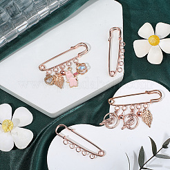 30шт железная брошь выводы&nbsp;FIND-SC0020-15RG