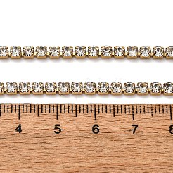 Женские цепочки-чашки со стразами из нержавеющей стали 304&nbsp;NJEW-G175-01G-02