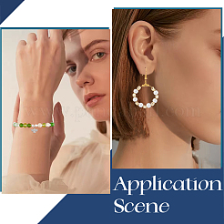 64шт 2-х цветная латунная бусина&nbsp;KK-CN0002-68