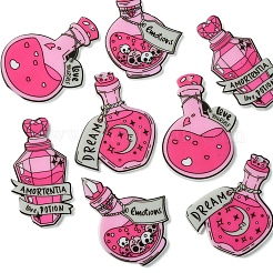 8шт 4 стиля акриловые подвески&nbsp;MACR-FS0001-76