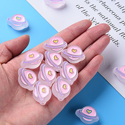 Прозрачные акриловые бусины&nbsp;MACR-S374-02B-07