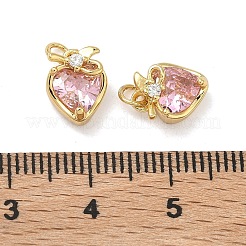 Латунные микро проложить кубического циркония подвески&nbsp;KK-A291-10G