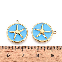 Подвески из нержавеющей стали 304 с эмалью&nbsp;STAS-T068-19A