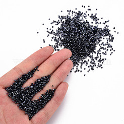 Стеклянные цилиндрические бусины с покрытием&nbsp;SEED-S047-E-006